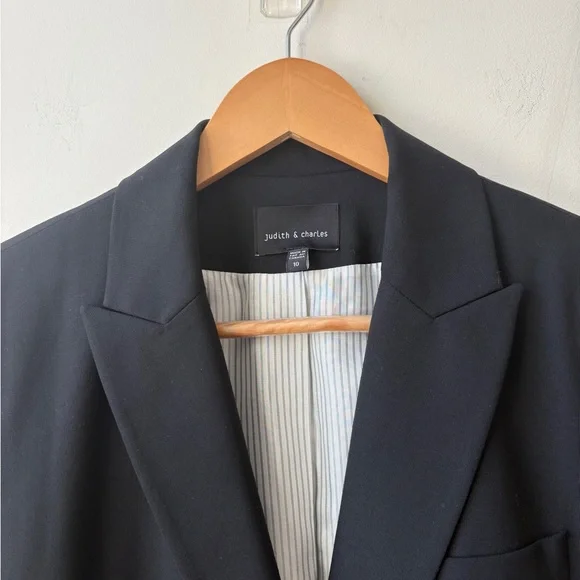 🇨🇦 Judith & Charles Lightweight Wool Blazer - Picture 5 of 10